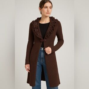 Peck & Peck Brown Cardigan